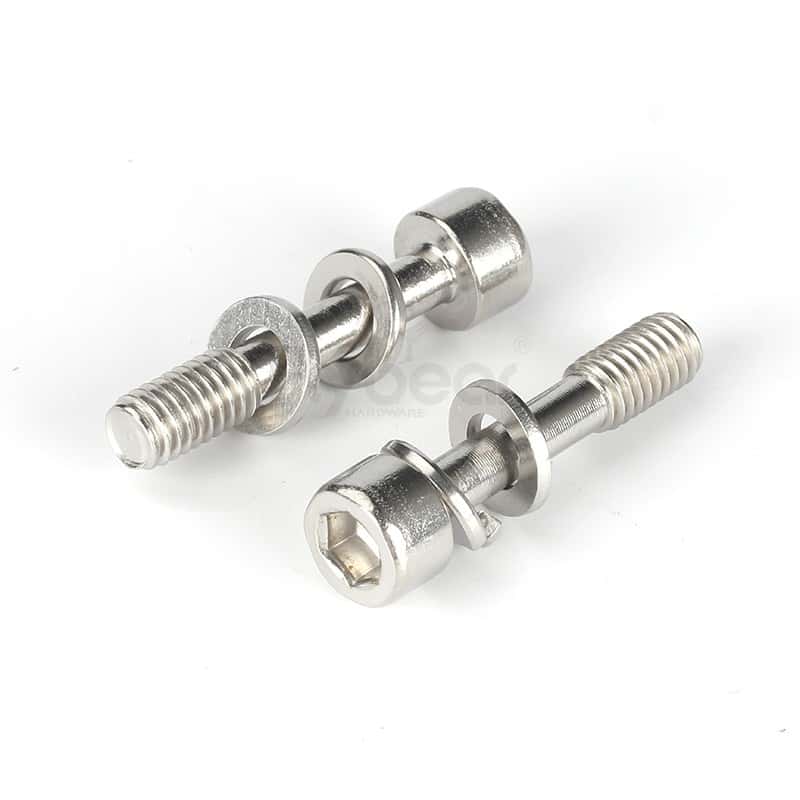 304不銹鋼A2-70內(nèi)六角不脫出帶平彈墊組合螺釘Q/DM-04