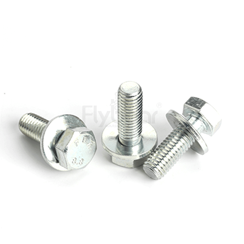 碳鋼8.8級環(huán)保藍白鋅鍍厚5≥μm六角頭螺栓和錐形彈性墊圈組合件GB9074.32